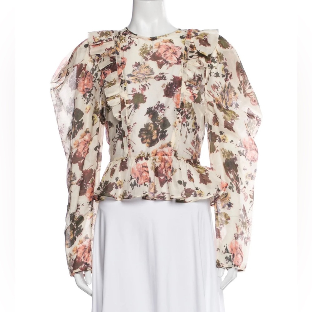 Ulla Johnson Floral Blouse